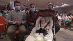 I chirurghi in Spagna eseguono il primo trapianto intestinale di successo al mondo su una bambina di 13 mesi