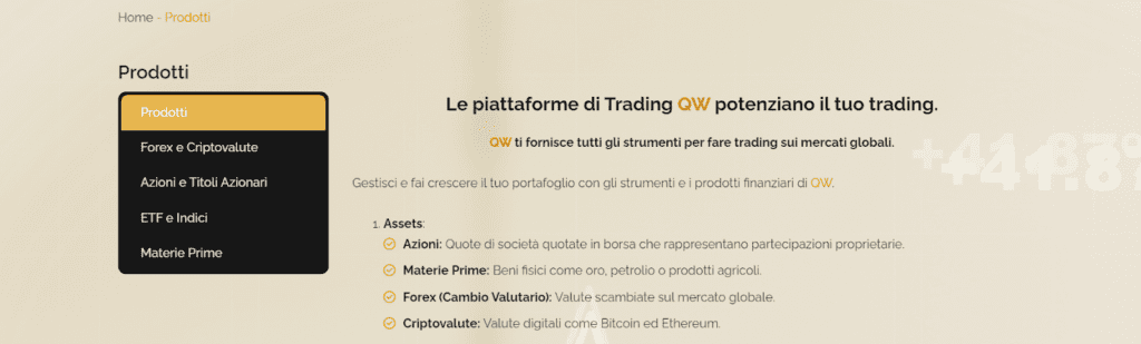 Recensione di QuantumWins.com Analisi delle Piattaforme e dei Conti 5 Recensione di QuantumWins.com Analisi delle Piattaforme e dei Conti