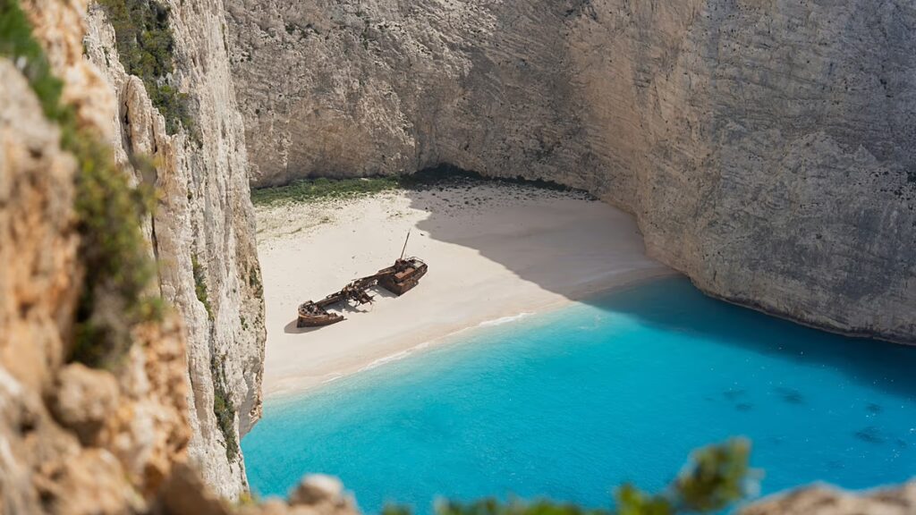 Spiaggia del Relitto in Grecia: ampliamento per salvare il tesoro iconico