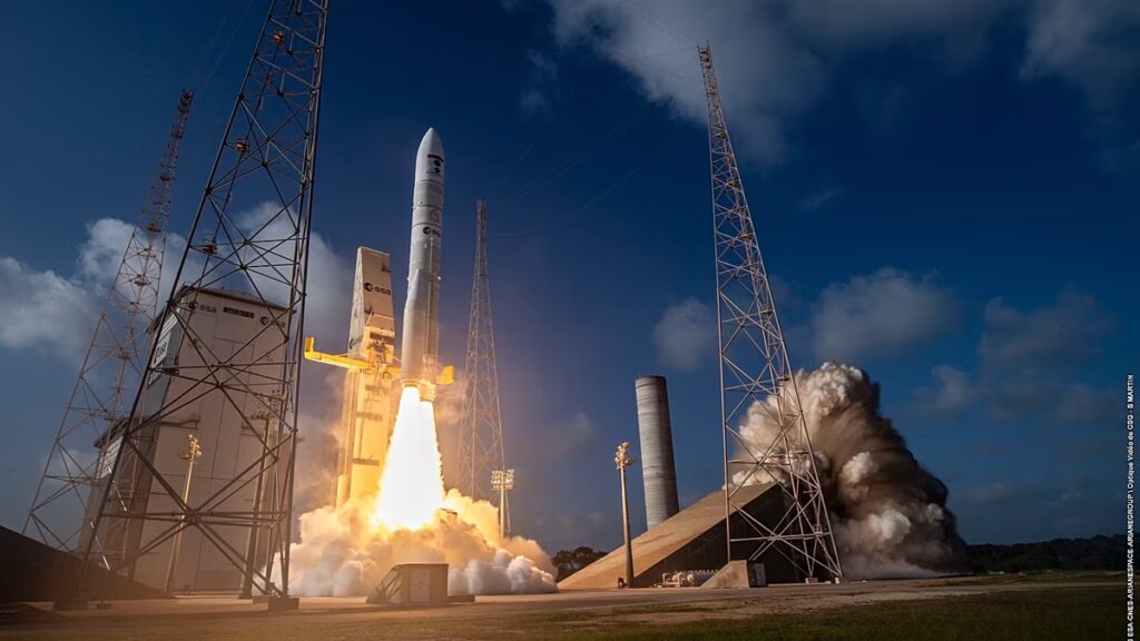 Satellite MTG-I2 su Ariane 6: la nuova era meteorologica europea