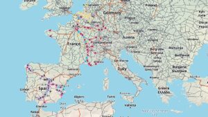 Treni in tempo reale: segui viaggi in Francia, Spagna e Belgio