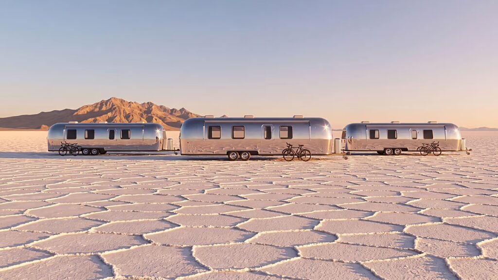 Airstream Bolivia: il lusso unico nel Salar de Uyuni