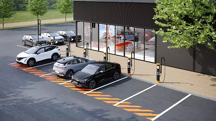 Renault progetta una rete di 200 stazioni di ricarica rapida per veicoli elettrici vicino alle autostrade di tutta Europa