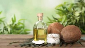 olio di cocco per la pigmentazione