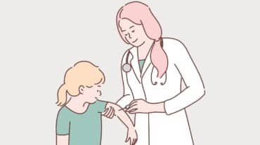 vaccinazione dei bambini ai pasti