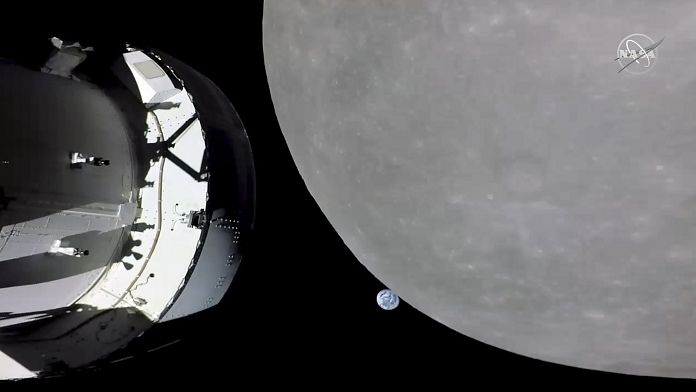 La capsula Orion della NASA raggiunge la Luna, 50 anni dopo Apollo
