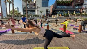 Per 30 giorni all'anno Dubai si trasforma in una palestra cittadina