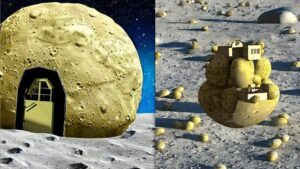 I primi coloni sulla Luna e su Marte potevano costruire le loro case con patate e sale