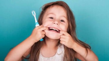 denti scoloriti nei bambini
