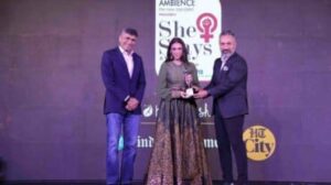 Aditi Rao Hydari vince il premio HT Health Shots She Slays Champion
