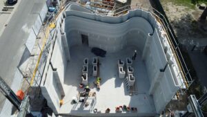 Sono bastate solo 140 ore per mettere insieme "il più grande edificio stampato in 3D d'Europa"