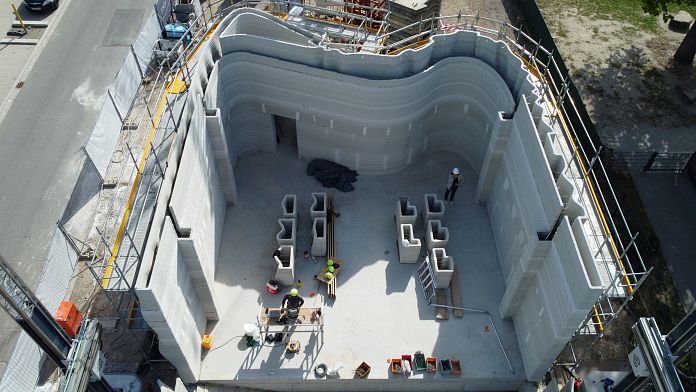 Sono bastate solo 140 ore per mettere insieme "il più grande edificio stampato in 3D d'Europa"