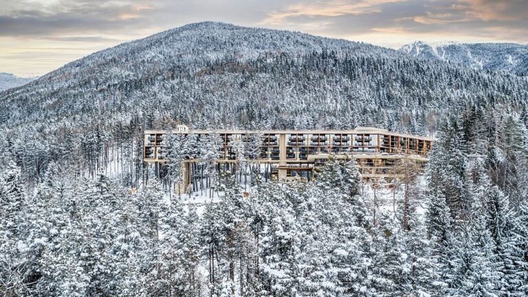 "Ero Riccioli d'oro scatenati nella casa dei suoi sogni": all'interno del resort benessere italiano sulle cime degli alberi
