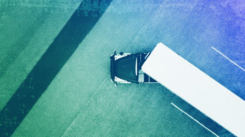 Autonomous truck in Europe