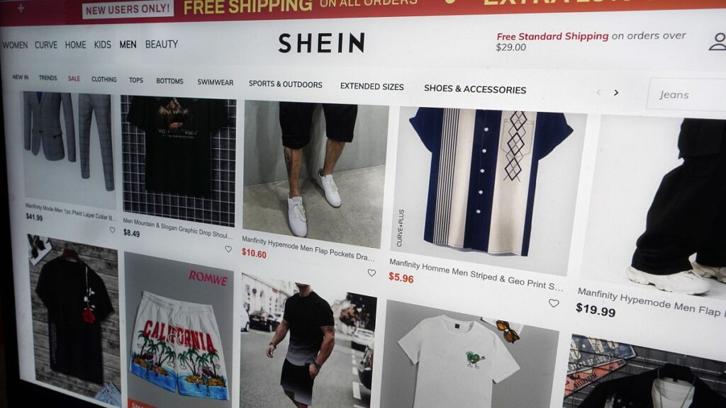 Fast-fashion website Shein, which has its global headquarters in Singapore, will have to comply with the rules within four months.