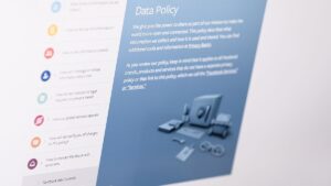 Data Protection Policy on Internet