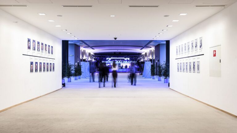 Stockshot of the European Parliament in Brussels