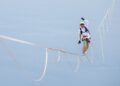 Slackliner attraversa con successo lo Stretto di Messina lungo 3,6 km e manca il record mondiale di 80 m 42 Slackliner attraversa con successo lo Stretto di Messina lungo 3,6 km e manca il record mondiale di 80 m