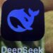 The logo for the app DeepSeek is seen on an iPhone Monday, Jan. 27, 2025, in Washington.