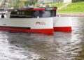 Questa è la prima barca elettrica in Europa a spingere il pubblico su un fiume. Ma verrà usato?