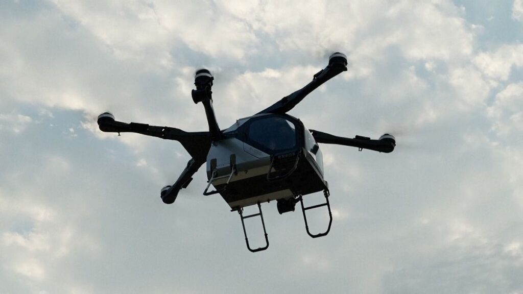 I taxi volanti potrebbero presto trasportare i passeggeri sopra le strade congestionate di Dubai