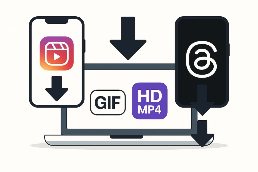 Reelsvideo.io e Savethr.com: i due strumenti definitivi per scaricare video da Instagram e Threads